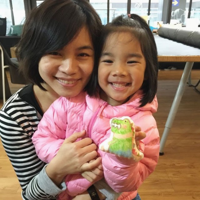 親子玩手作-恐龍小吊飾