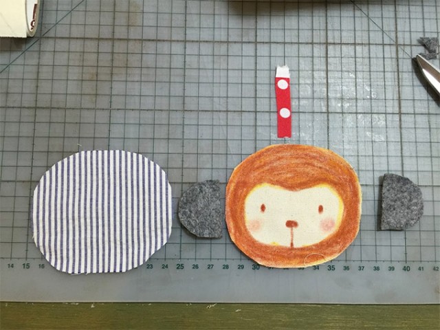 親子玩手作-猴子小吊飾