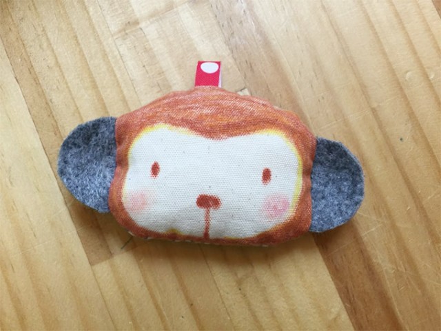 親子玩手作-猴子小吊飾