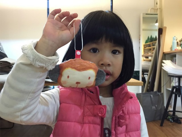 親子玩手作-猴子小吊飾