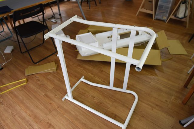 janome1600p-qc專用桌組裝